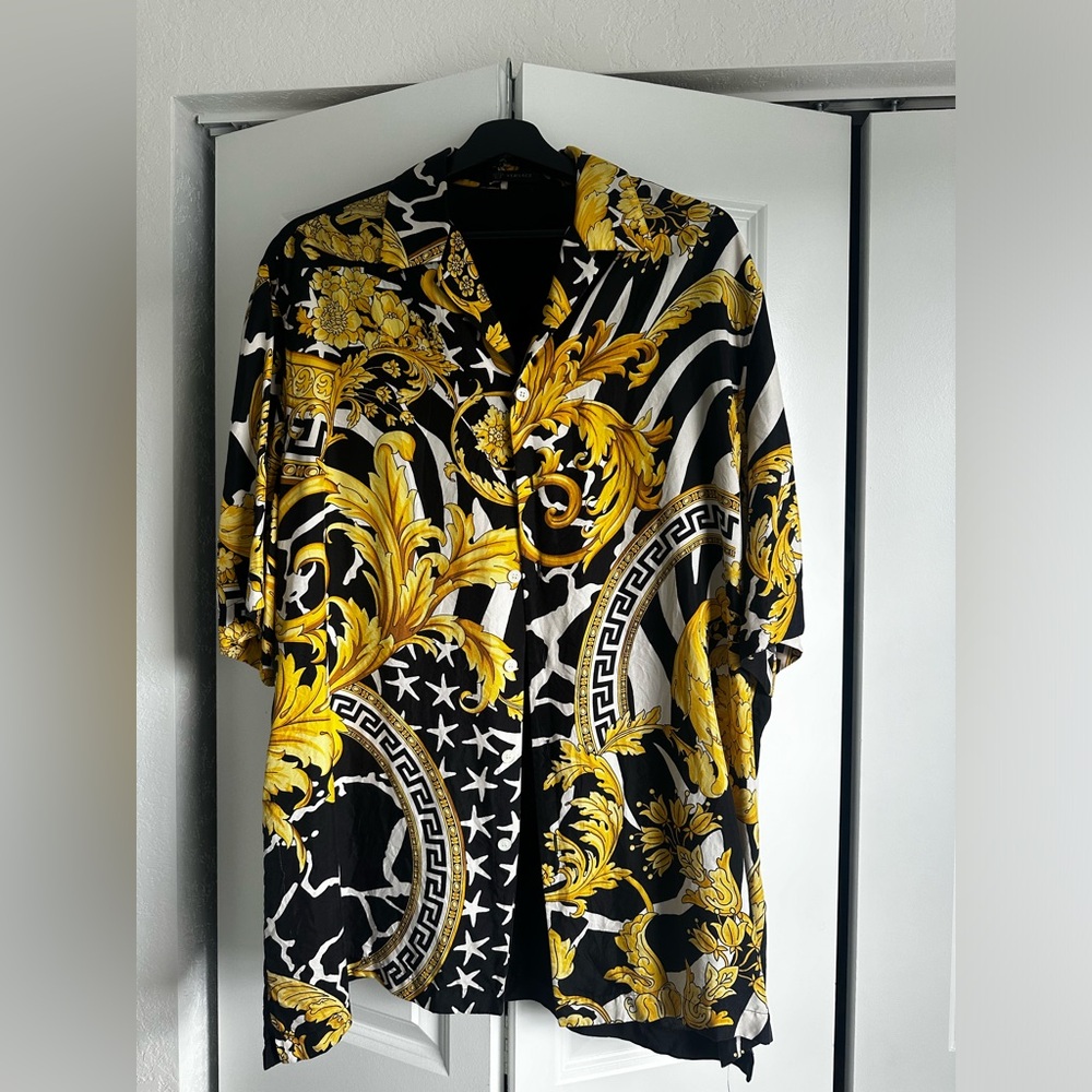 Versace Baroque Mens Silk shirt
